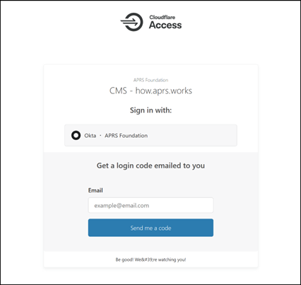 Authentication - Cloudflare Zero Trust - Login