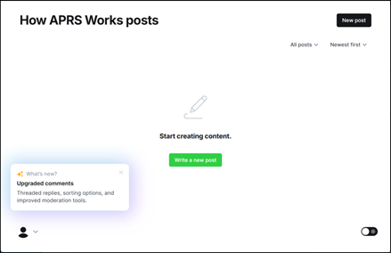 Ghost Editor - How APRS Works - Home Page
