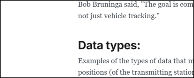 Headings - How APRS Works - Final Product