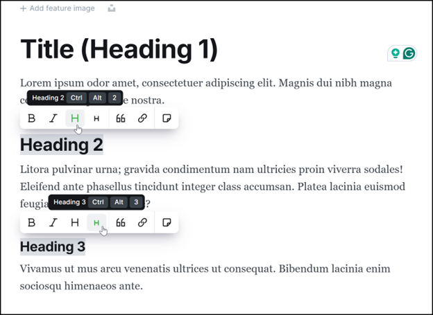 Headings - How APRS Works - Heading in Paragraph